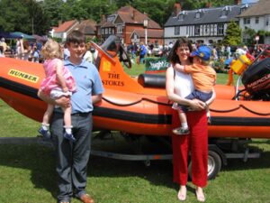 Naming of the new Ajax RIB 'The Stokes' in 2005.